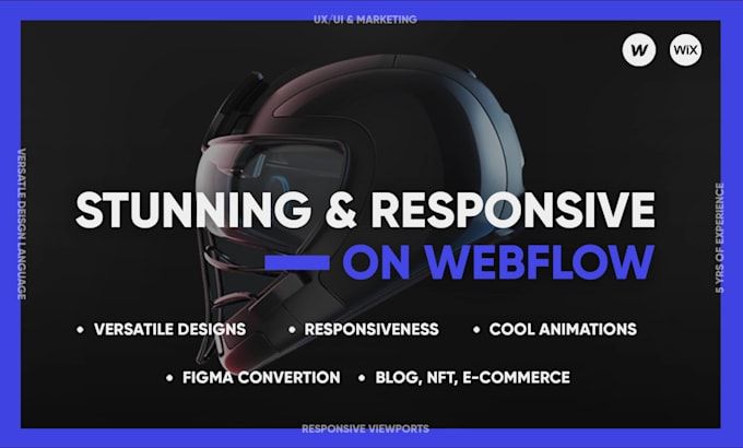 design webflow website or convert figma to webflow