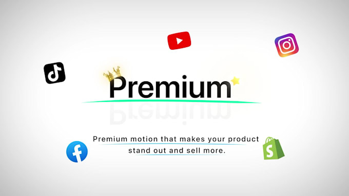 make animated promos with custom motion graphics