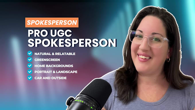 create ugc spokesperson and podcast style videos of your app