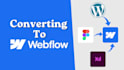convert wordpress to webflow, figma to webflow, xd to webflow website