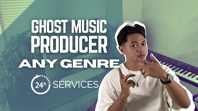 be your ghost music producer for any genre