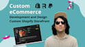develop a custom shopify storefront without using templates