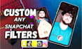 make brilliant snapchat filters and ar filter in lens studio