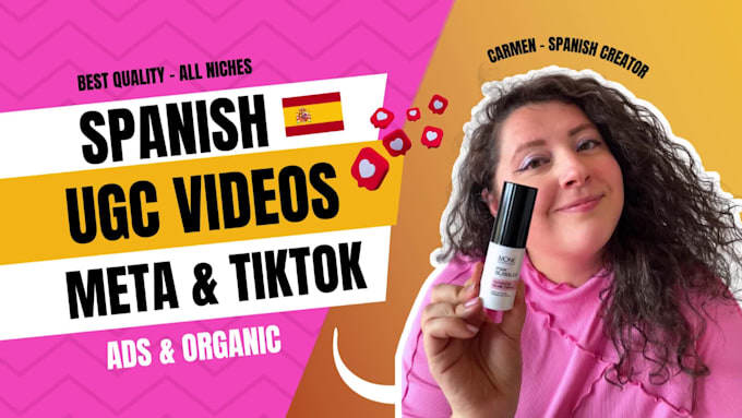 create ugc videos in spanish for tiktok and instagram ads