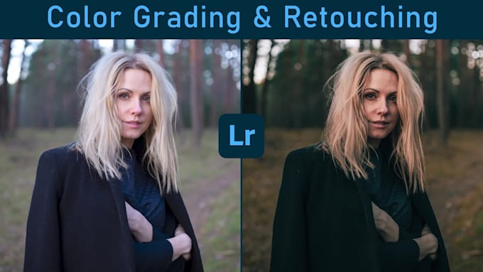 do photo color grading and photo editing lightroom