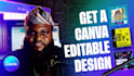 convert any design to canva, create social media designs