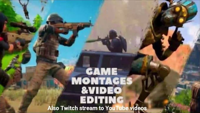Edit Game Video Montage For Youtube By Sixth Studio