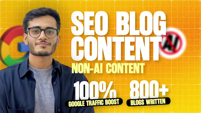 be your article writer and write engaging SEO blog posts