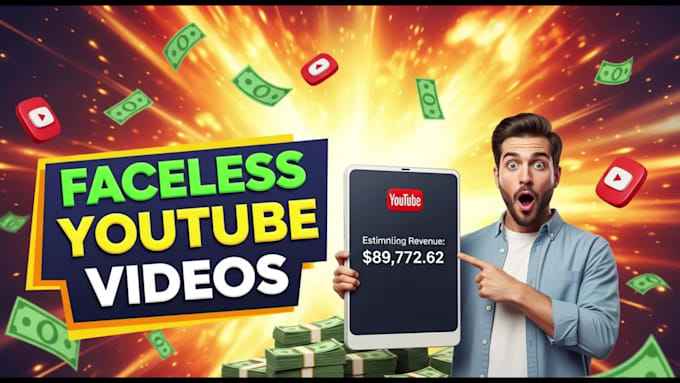 do faceless video editing or faceless youtube video editing