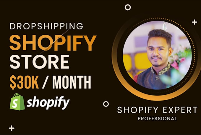 build shopify dropshipping store or ecommerce website