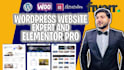 design or redesign wordpress website development and maker with elementor pro