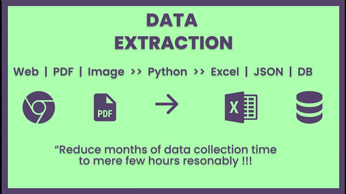 perform python data wizardry by extracting from pdfs, images, web and apis
