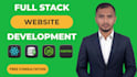 build custom mern stack website and web application