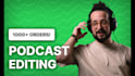 edit your podcast, remove noise, add intro and outro