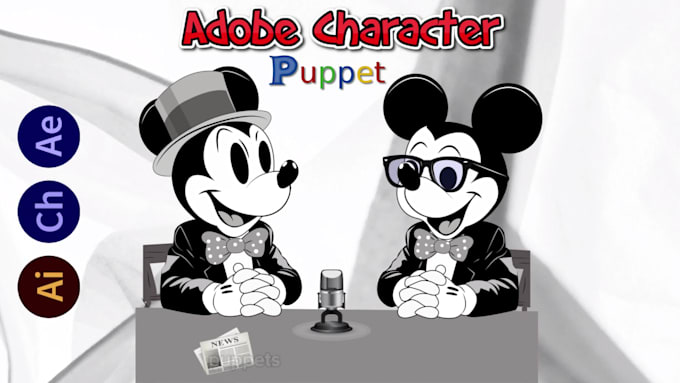 create adobe character animator puppet for twitch live stream