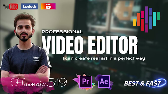 Hot Deals! I will provide you best video editing services for youtube