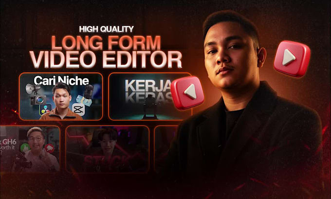 do professional video editing for youtube