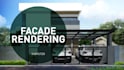 render real estate facade