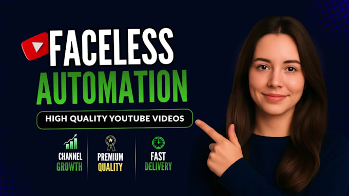 create faceless youtube videos for you