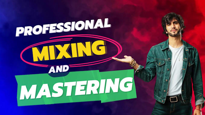 mix and master your song as sound audio engineer