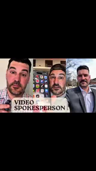 create a male ugc spokesperson video for facebook, instagram, your website