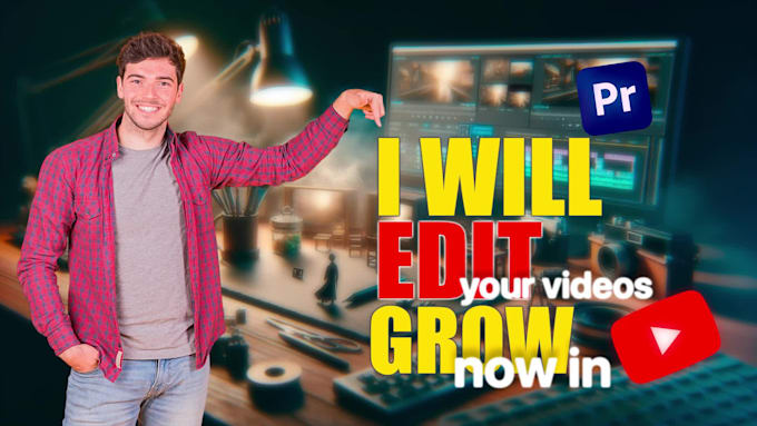make a youtube video with a stock footage