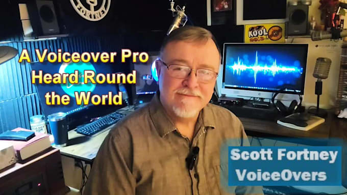record your professional american male voiceover
