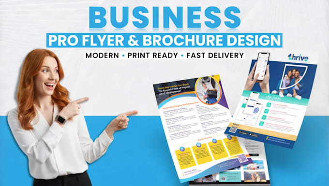 design professional business flyer