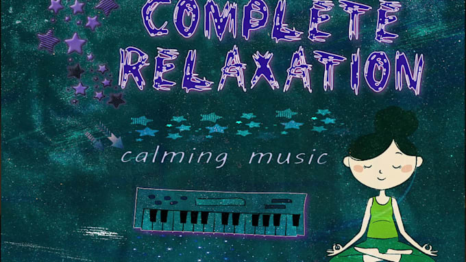 compose or produce background music for relaxation