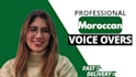 record a female arabic voice over, moroccan darija today