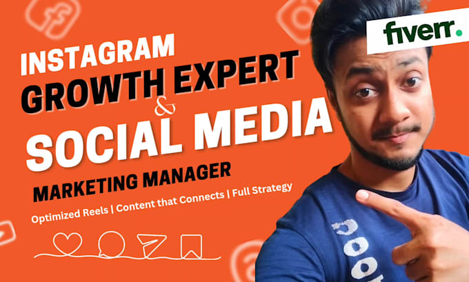 be your instagram growth expert and social media marketing manager