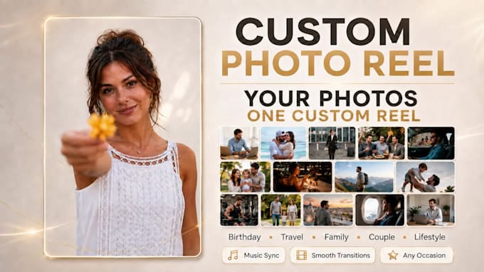 create a cinematic photo slideshow from your photos