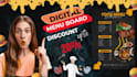 design digital menu boards or animated restaurant menus