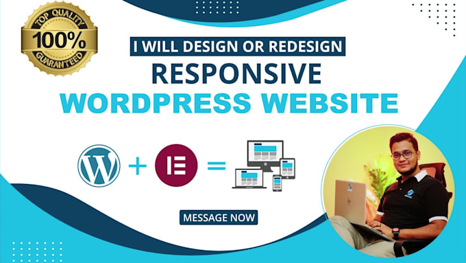 create responsive wordpress website or wordpress design