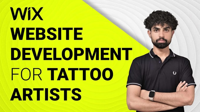 build custom wix website for tattoo artists for appointments