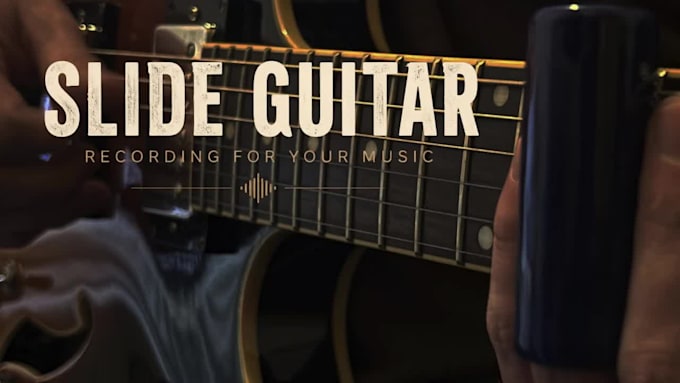 record professional slide guitar for your song