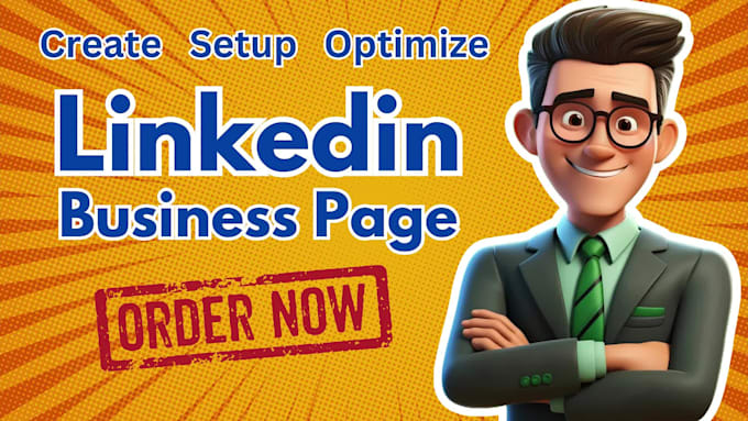 create linkedin business page