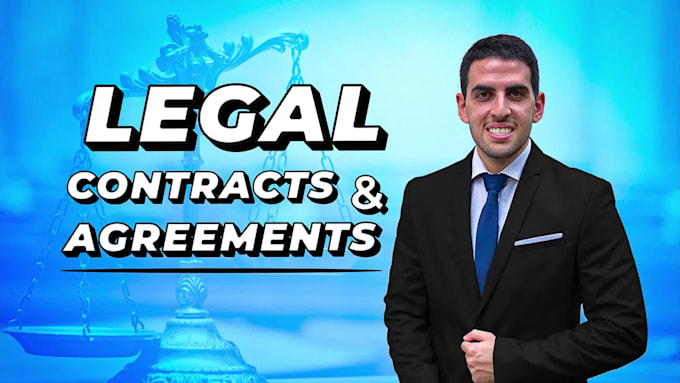 write your legal contract and legal agreement