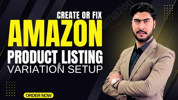 create amazon fba product listing, and fix variations listing errors