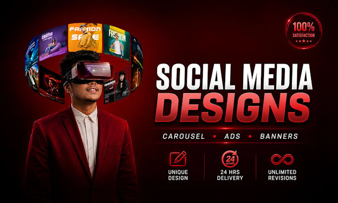 design social media ads meta ads and social media posts
