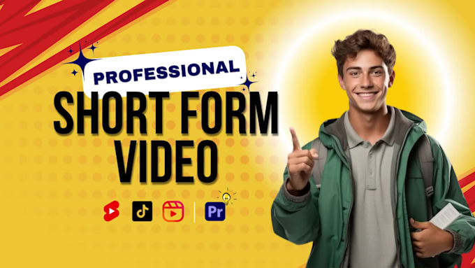 be your short form video editor for tiktok, reels, and shorts