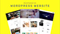 build a professional, fast and responsive wordpress website