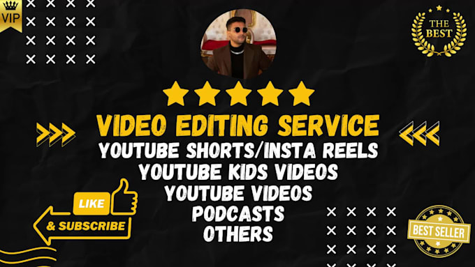 be your youtube video producer or editor