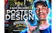 design a wrestling poster, banner, and thumbnail