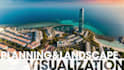 do render 3d image and animation for planning, garden landscape