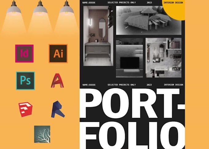 do layouts, diagrams and university architecture portfolio in 24 hours