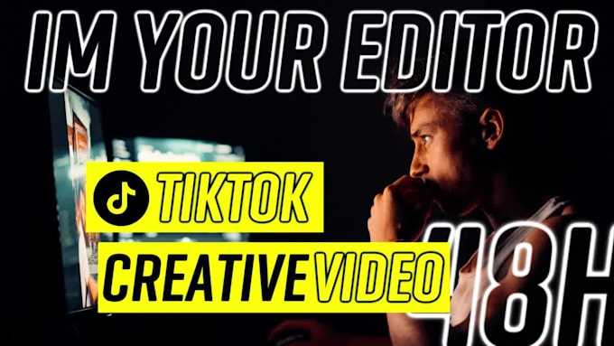 do professional tiktok video editing in 48 hours