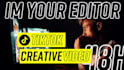 do professional tiktok video editing in 48 hours