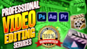 do professional youtube video editing for your channel
