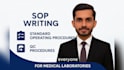 write medical laboratory sops, qc documentation and cap consultancy